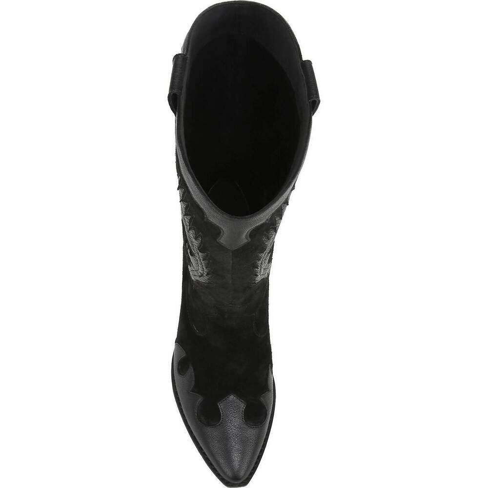 NEW ZODIAC women's marlena cowgirl boots in black - Picture 8 of 9